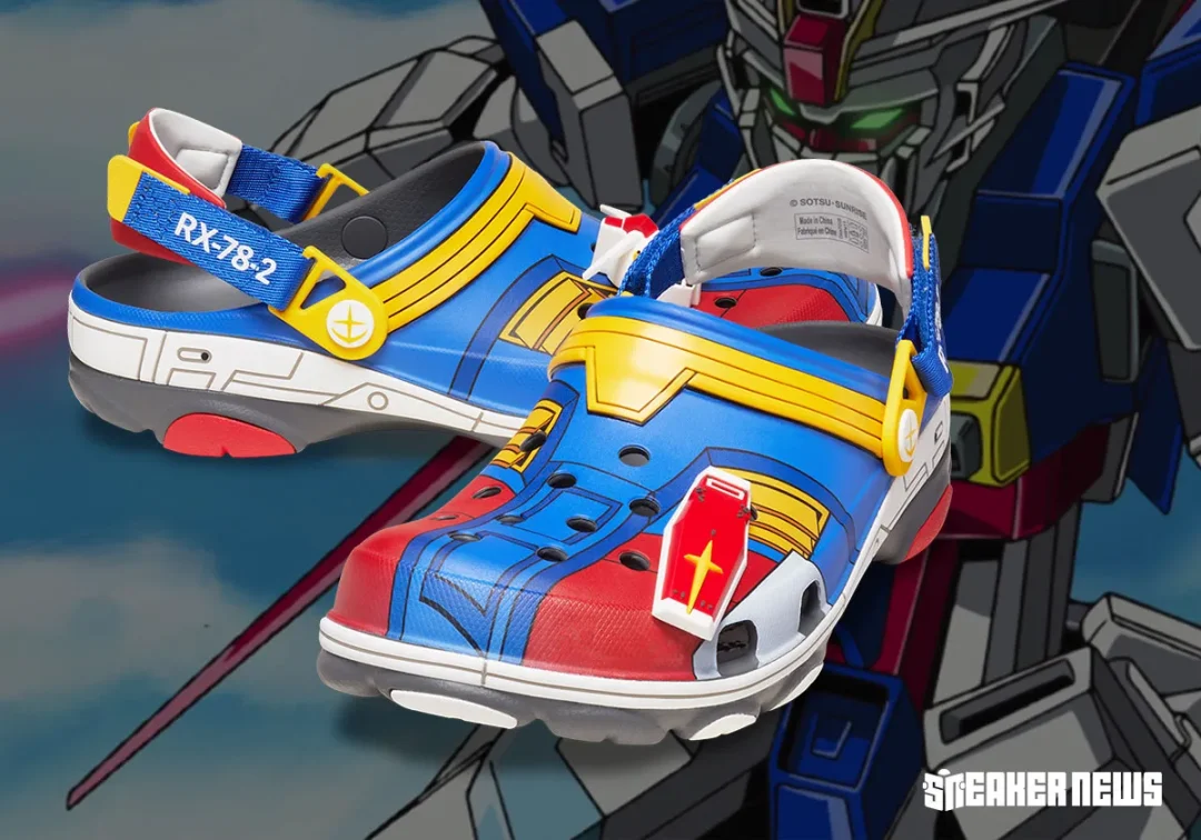 ガンダム × クロックス 「All-Terrain Clogs」が海外で2024年 7/23 発売 (GUNDAM Crocs)