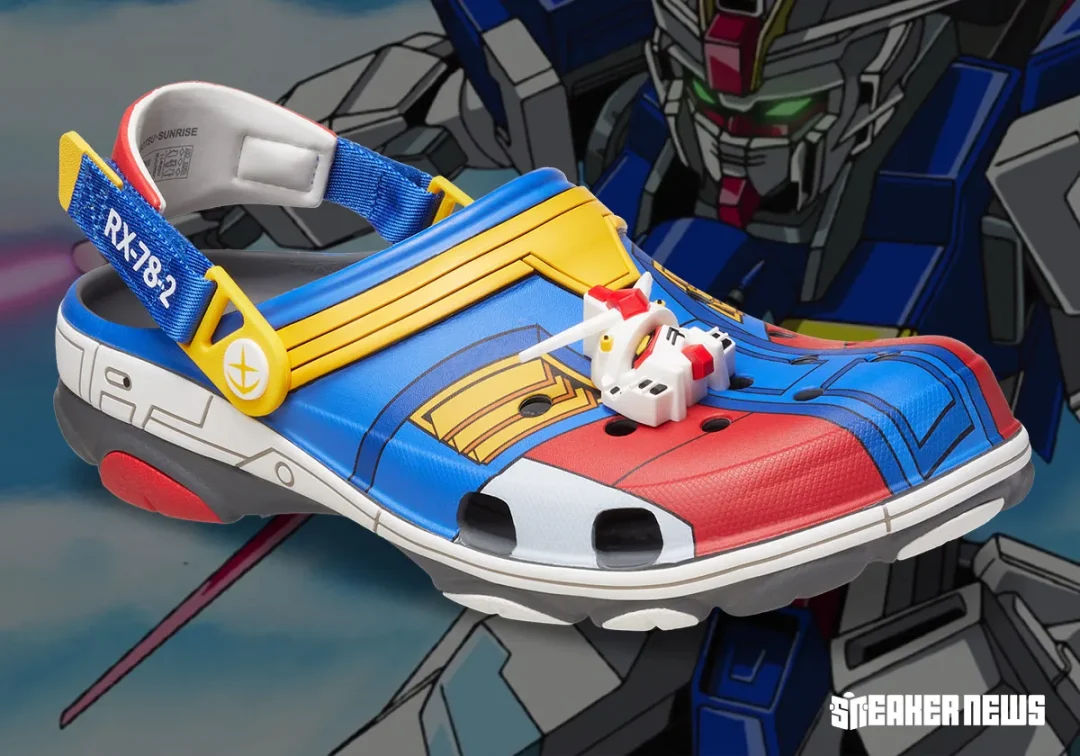 ガンダム × クロックス 「All-Terrain Clogs」が海外で2024年 7/23 発売 (GUNDAM Crocs)