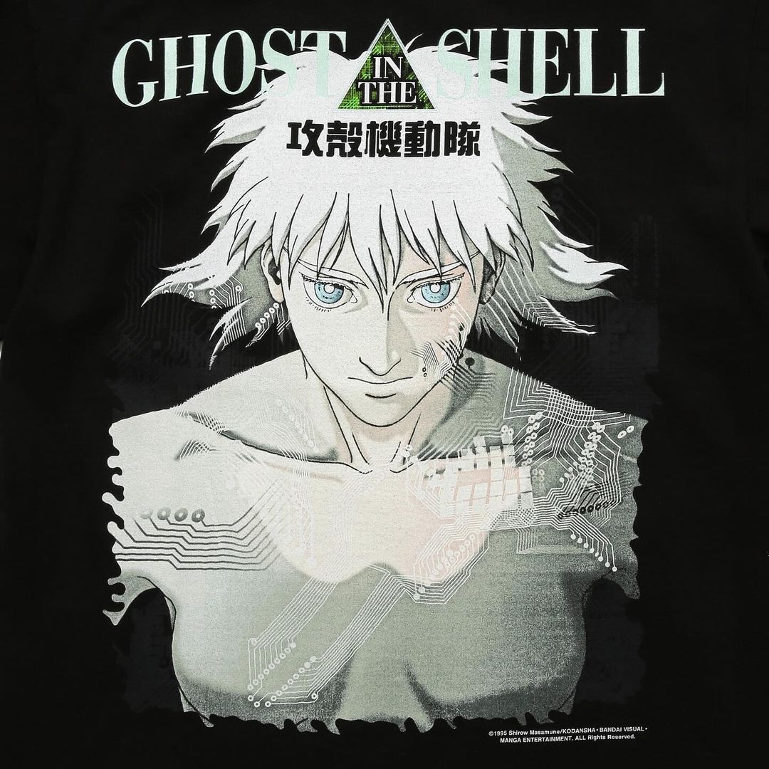 GEEKS RULE ×「攻殻機動隊 / GHOST IN THE SHELL」コラボ第2弾 TEEが2024年 7/13 & 7/14 & 7/15 発売 (ギークス ルール)