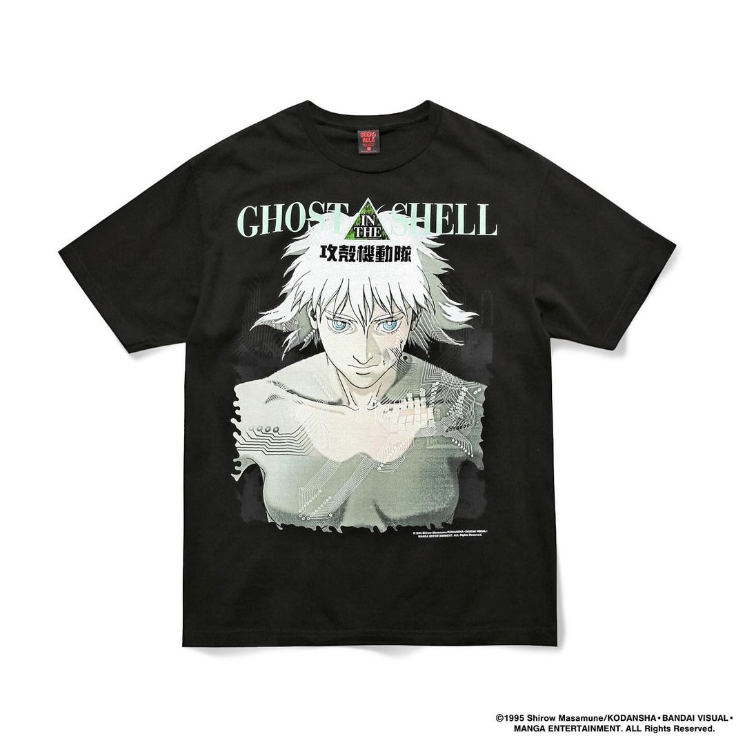 GEEKS RULE ×「攻殻機動隊 / GHOST IN THE SHELL」コラボ第2弾 TEEが2024年 7/13 & 7/14 & 7/15 発売 (ギークス ルール)