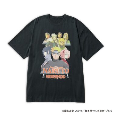 NARUTO-ナルト- 疾風伝 × mastermind JAPAN コラボが2024年 7/5 発売 (マスターマインド ジャパン)