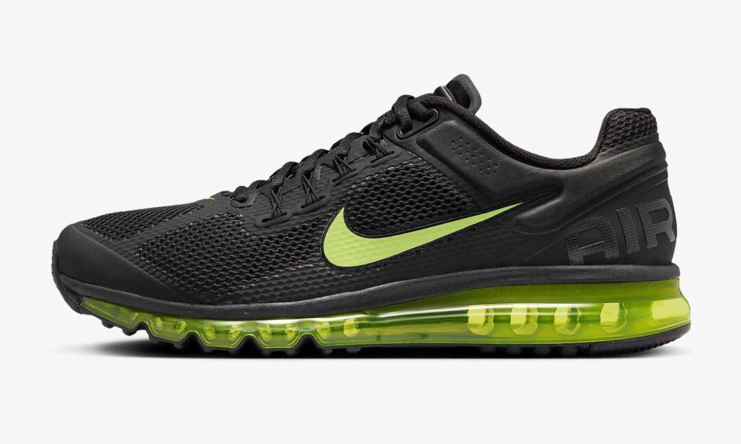 【2024年 7/22 発売】ナイキ ナイキ エア マックス 2013 “ブラック/アンスラサイト/サイバー” (NIKE AIR MAX 2013 “Black/Anthracite/Cyber”) [HF3660-001]