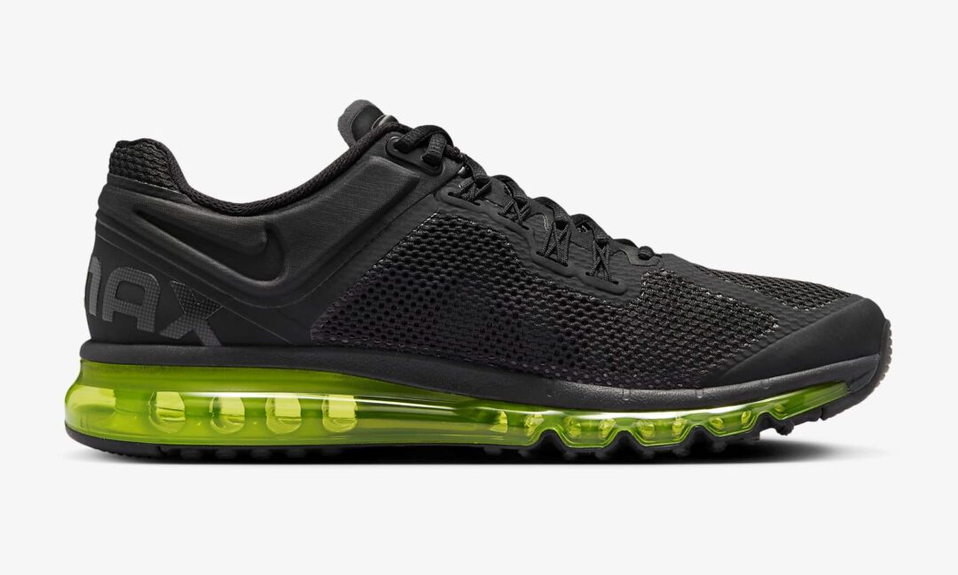 【2024年 7/22 発売】ナイキ ナイキ エア マックス 2013 “ブラック/アンスラサイト/サイバー” (NIKE AIR MAX 2013 “Black/Anthracite/Cyber”) [HF3660-001]