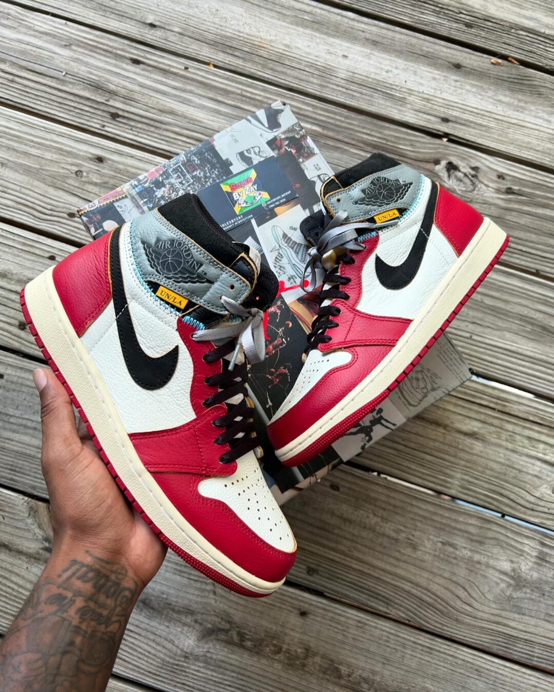 【2025年 2/12 発売予定】UNION × NIKE AIR JORDAN 1 RETRO HIGH OG SP GH “Varsity Red” (ユニオン ナイキ エア　ジョーダン レトロ ハイ “バーシティレッド”) [HV8563-600]