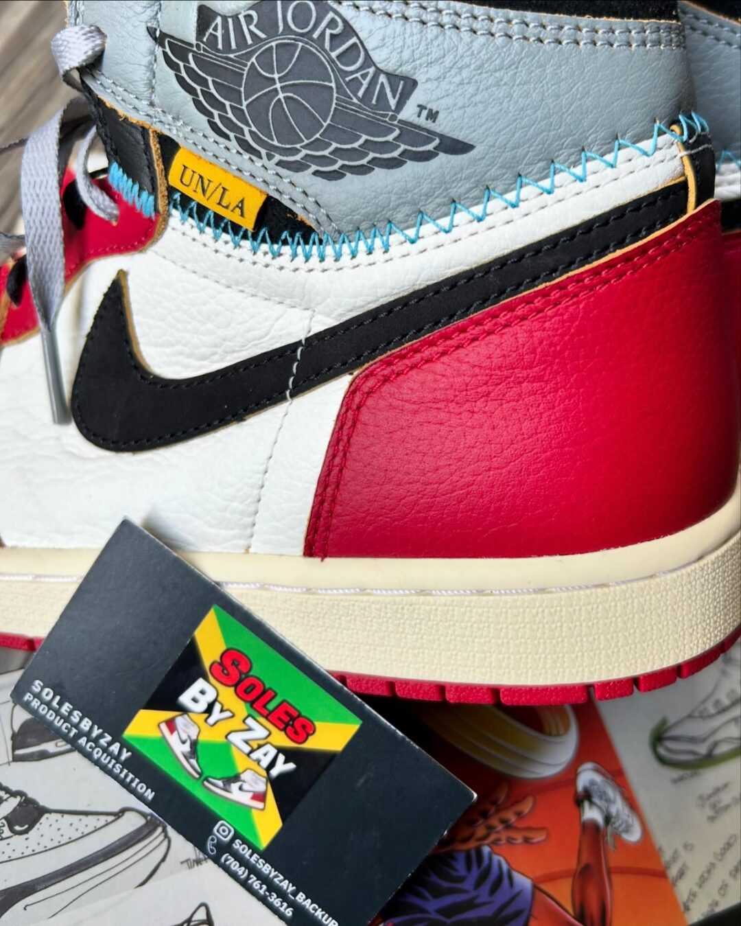 【2025年 2/12 発売予定】UNION × NIKE AIR JORDAN 1 RETRO HIGH OG SP GH “Varsity Red” (ユニオン ナイキ エア　ジョーダン レトロ ハイ “バーシティレッド”) [HV8563-600]