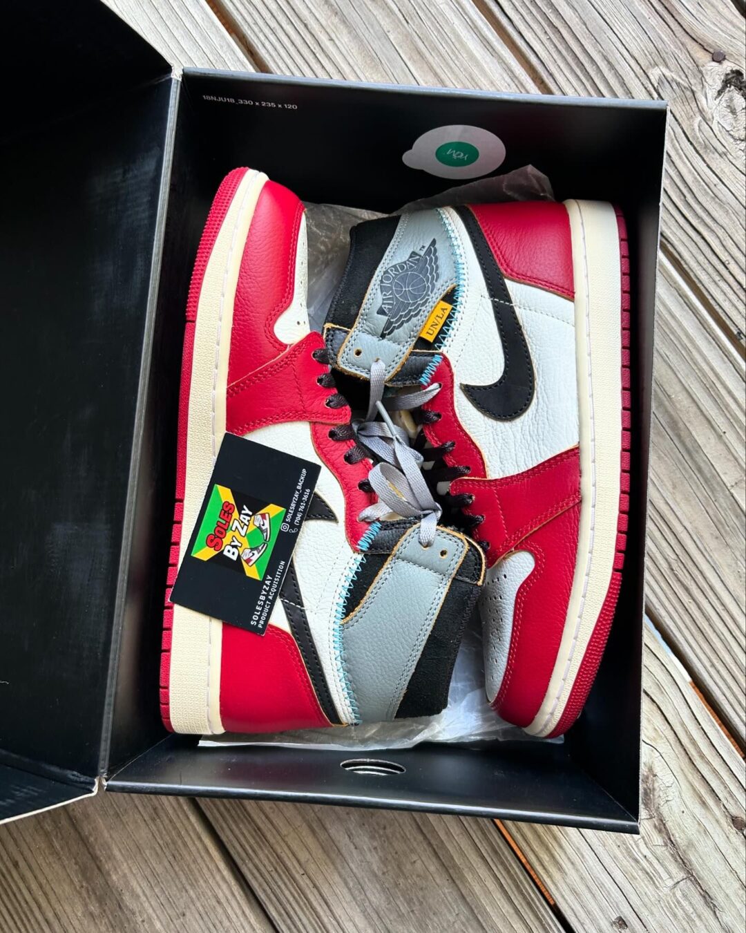 【2025年 2/12 発売予定】UNION × NIKE AIR JORDAN 1 RETRO HIGH OG SP GH “Varsity Red” (ユニオン ナイキ エア　ジョーダン レトロ ハイ “バーシティレッド”) [HV8563-600]