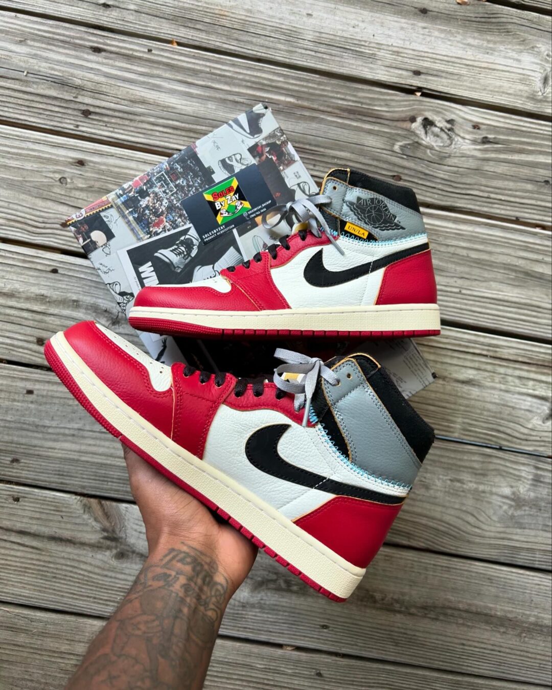 【2025年 2/12 発売予定】UNION × NIKE AIR JORDAN 1 RETRO HIGH OG SP GH “Varsity Red” (ユニオン ナイキ エア　ジョーダン レトロ ハイ “バーシティレッド”) [HV8563-600]