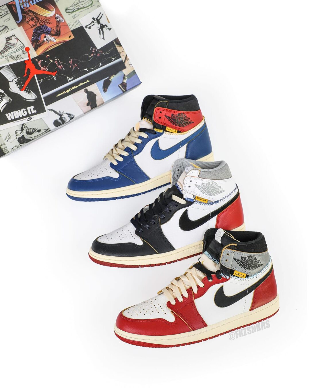 【2025年 2/12 発売予定】UNION × NIKE AIR JORDAN 1 RETRO HIGH OG SP GH “Varsity Red” (ユニオン ナイキ エア　ジョーダン レトロ ハイ “バーシティレッド”) [HV8563-600]