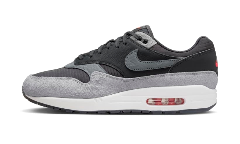 Nike air max 1 wolf grey black white online