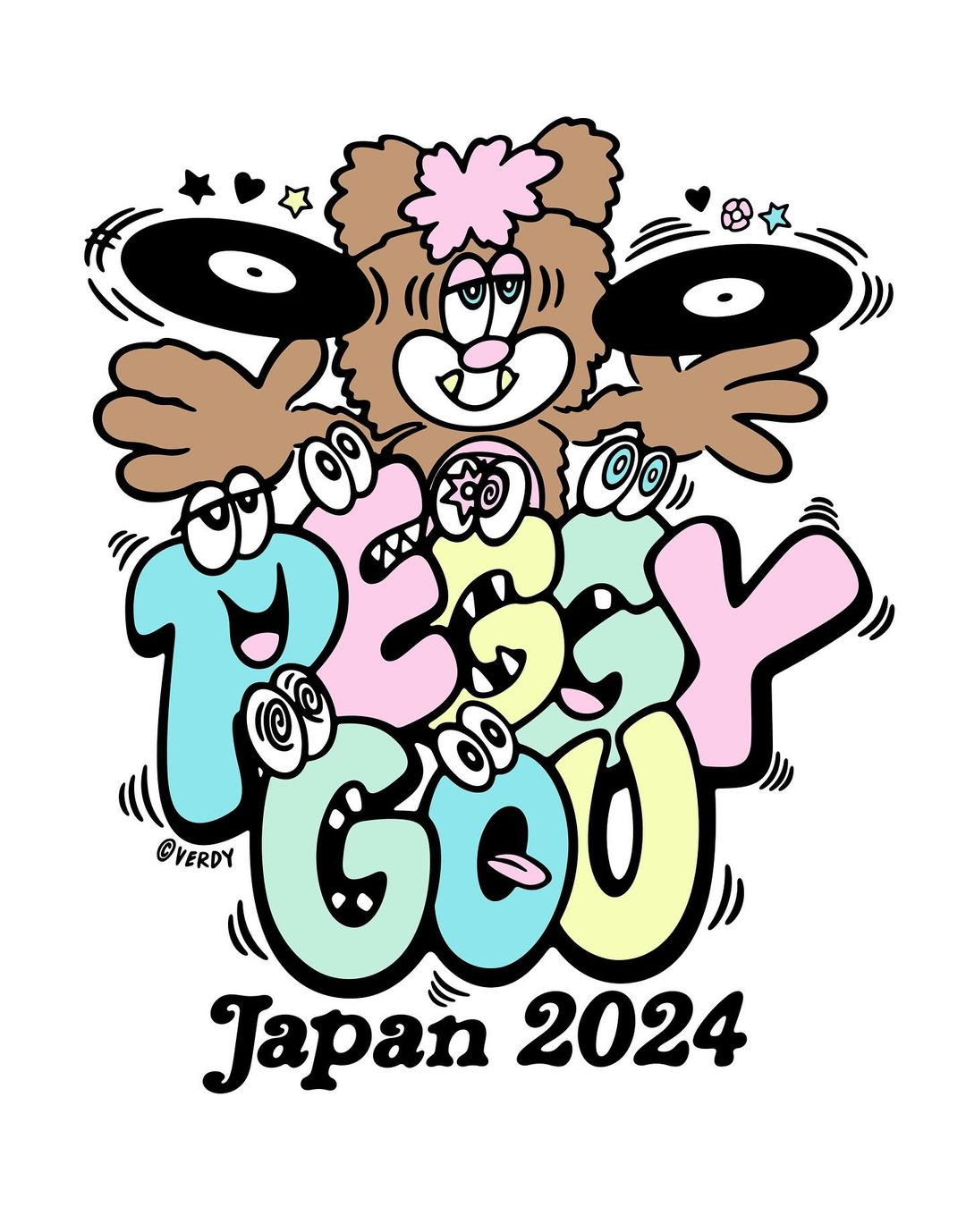 VERDY × DJ Peggy Gou コラボTEEが日本先行 2024年 7/23 発売 (ヴェルディ ペギー・グー)