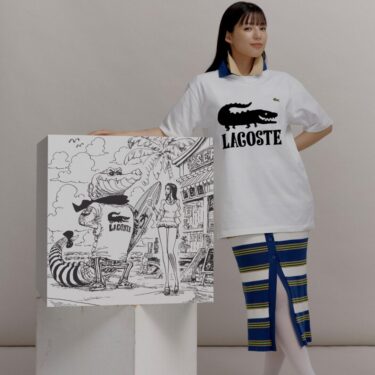 ワンピースのワニ扉絵 × ラコステ コラボレーションが2024年 8/2 発売 (LACOSTE ONE PIECE)