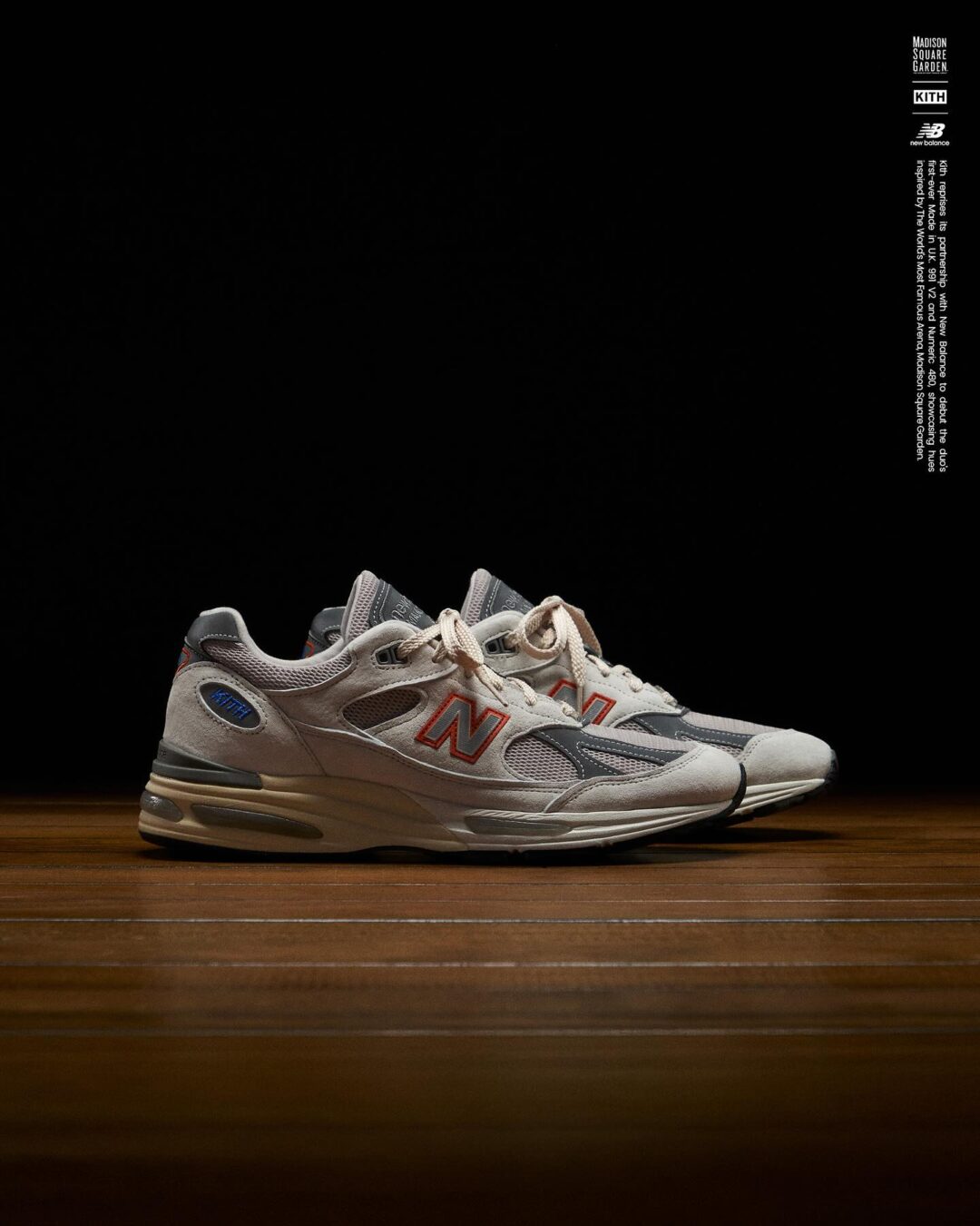 【2024年 11/4 発売予定】KITH x New Balance U991 KT2 Made in UK “Madison Square Garden” (キス ニューバランス) [U991KT2]