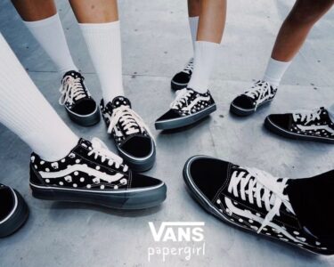 【2024年 7/20 & 7/23 発売】papergirl × VANS 2024 OLDSKOOL/AUTHENTIC (ペーパーガール バンズ 2024年)