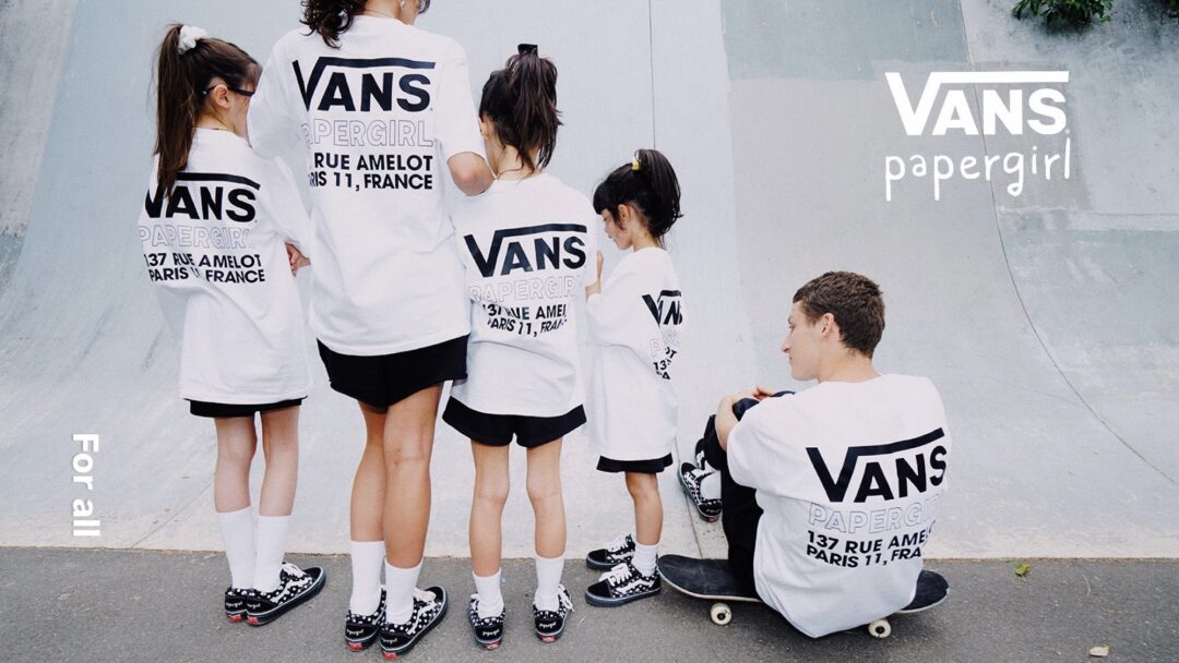 【2024年 7/20 & 7/23 発売】papergirl × VANS 2024 OLDSKOOL/AUTHENTIC (ペーパーガール バンズ 2024年)