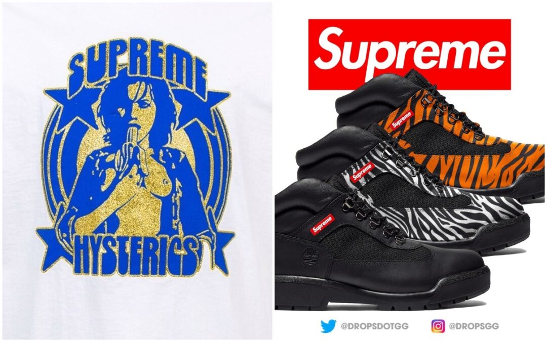 【SUPREME 2024 FW – シュプリーム 2024年 秋冬】国内 11/16 発売予定 – week 13に「SUPREME × Hysteric Glamour & Timberland」 が登場予定