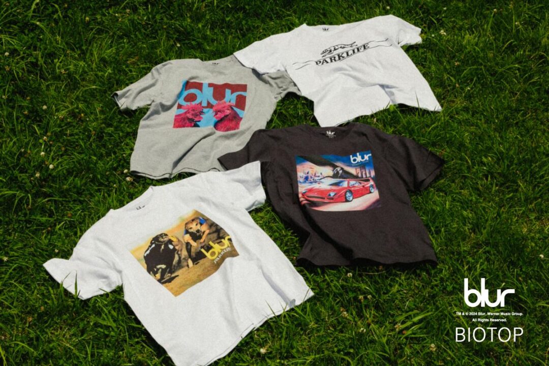 イギリスのロックバンド「Blur」× BIOTOP Photo T-shirtsが2024年 9月上旬 発売 (ブラー ビオトープ)