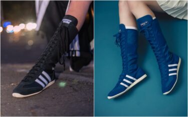 【2024年 8/9 発売】ボクシングシューズを大胆にアップデートしたadidas Originals JAPAN VH “Black/Blue” (アディダス オリジナルス ジャパン) [IE3928/IH0230]