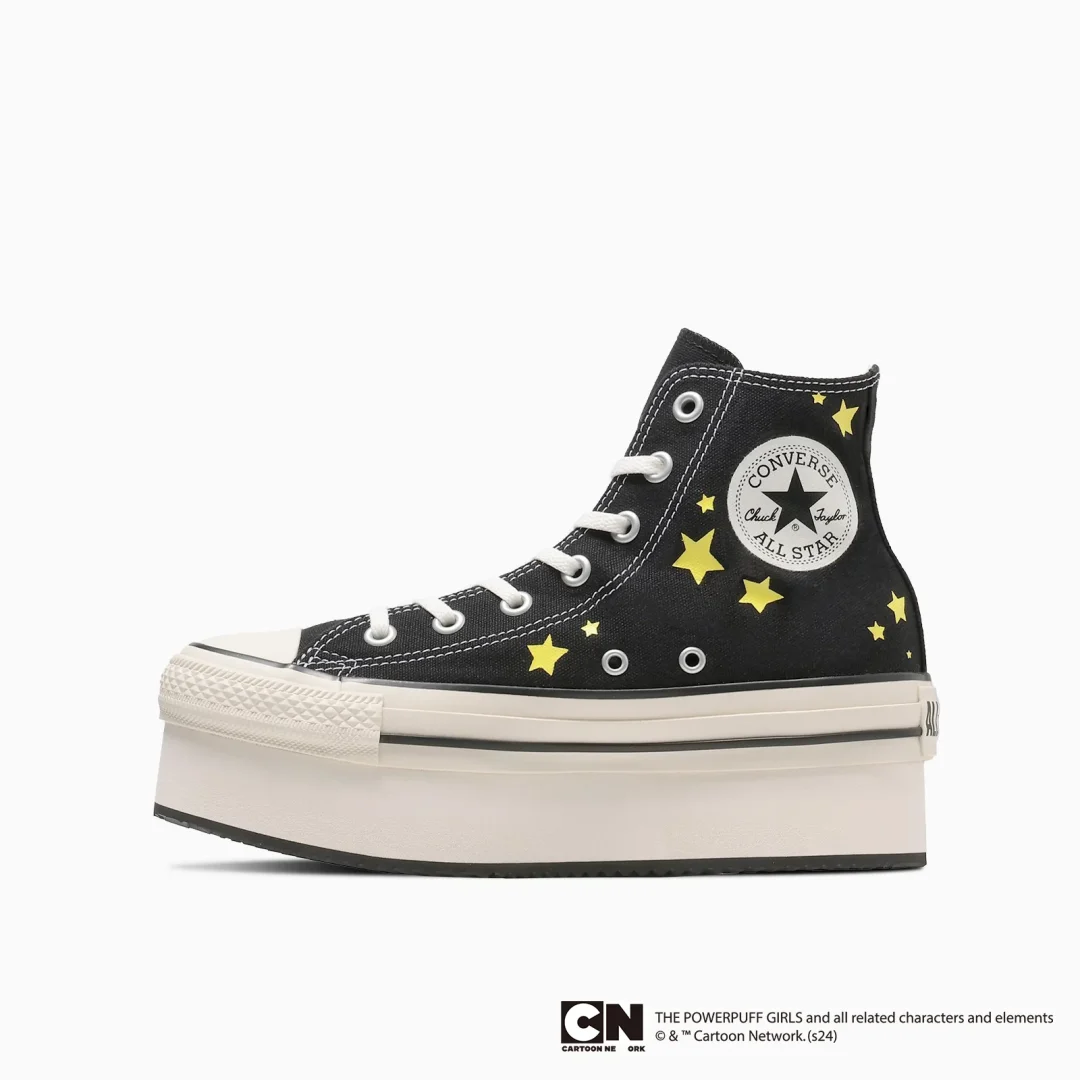 【2024年 8/30 発売】パワーパフ ガールズ × コンバース オールスター チャンキーライン (CONVERSE ALL STAR CHUNKYLINE HI THE POWERPUFF GIRLS)