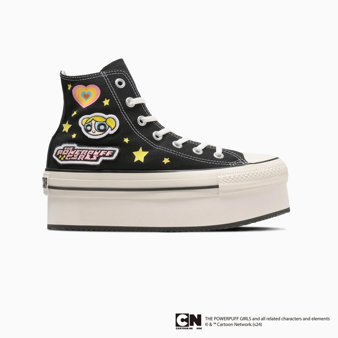 【2024年 8/30 発売】パワーパフ ガールズ × コンバース オールスター チャンキーライン (CONVERSE ALL STAR CHUNKYLINE HI THE POWERPUFF GIRLS)