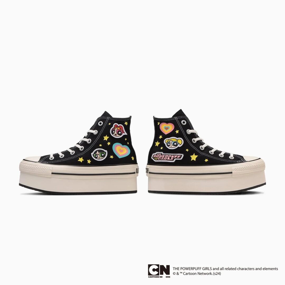 【2024年 8/30 発売】パワーパフ ガールズ × コンバース オールスター チャンキーライン (CONVERSE ALL STAR CHUNKYLINE HI THE POWERPUFF GIRLS)