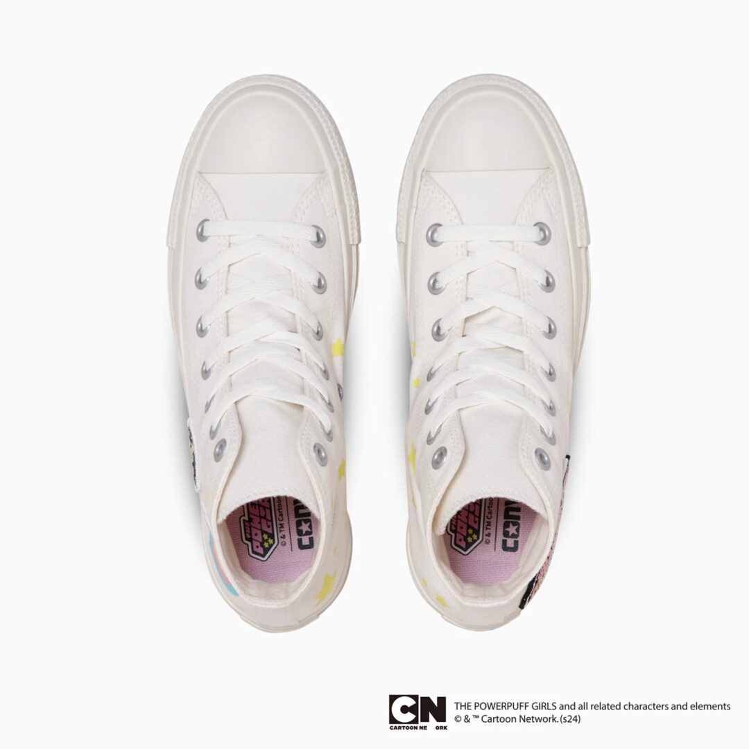 【2024年 8/30 発売】パワーパフ ガールズ × コンバース オールスター チャンキーライン (CONVERSE ALL STAR CHUNKYLINE HI THE POWERPUFF GIRLS)