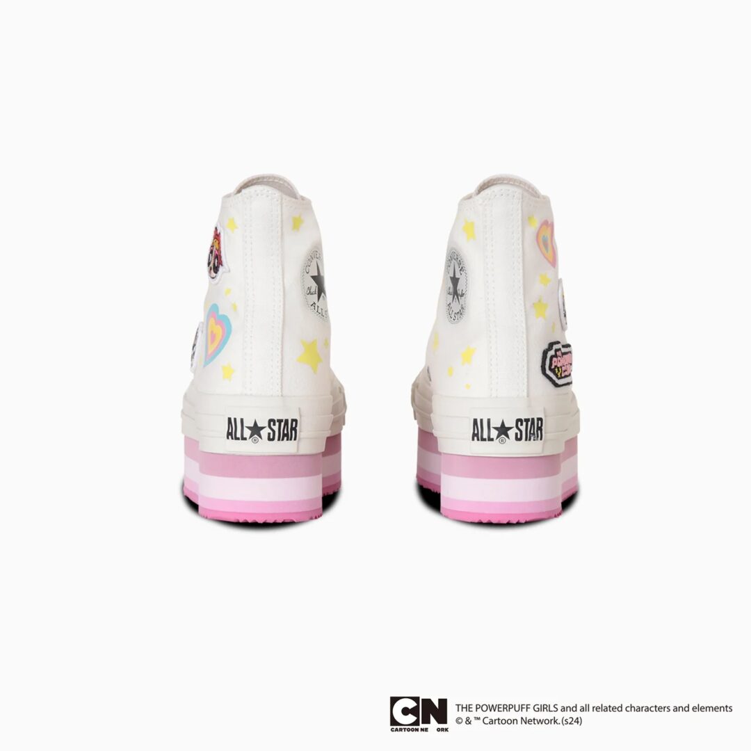 【2024年 8/30 発売】パワーパフ ガールズ × コンバース オールスター チャンキーライン (CONVERSE ALL STAR CHUNKYLINE HI THE POWERPUFF GIRLS)