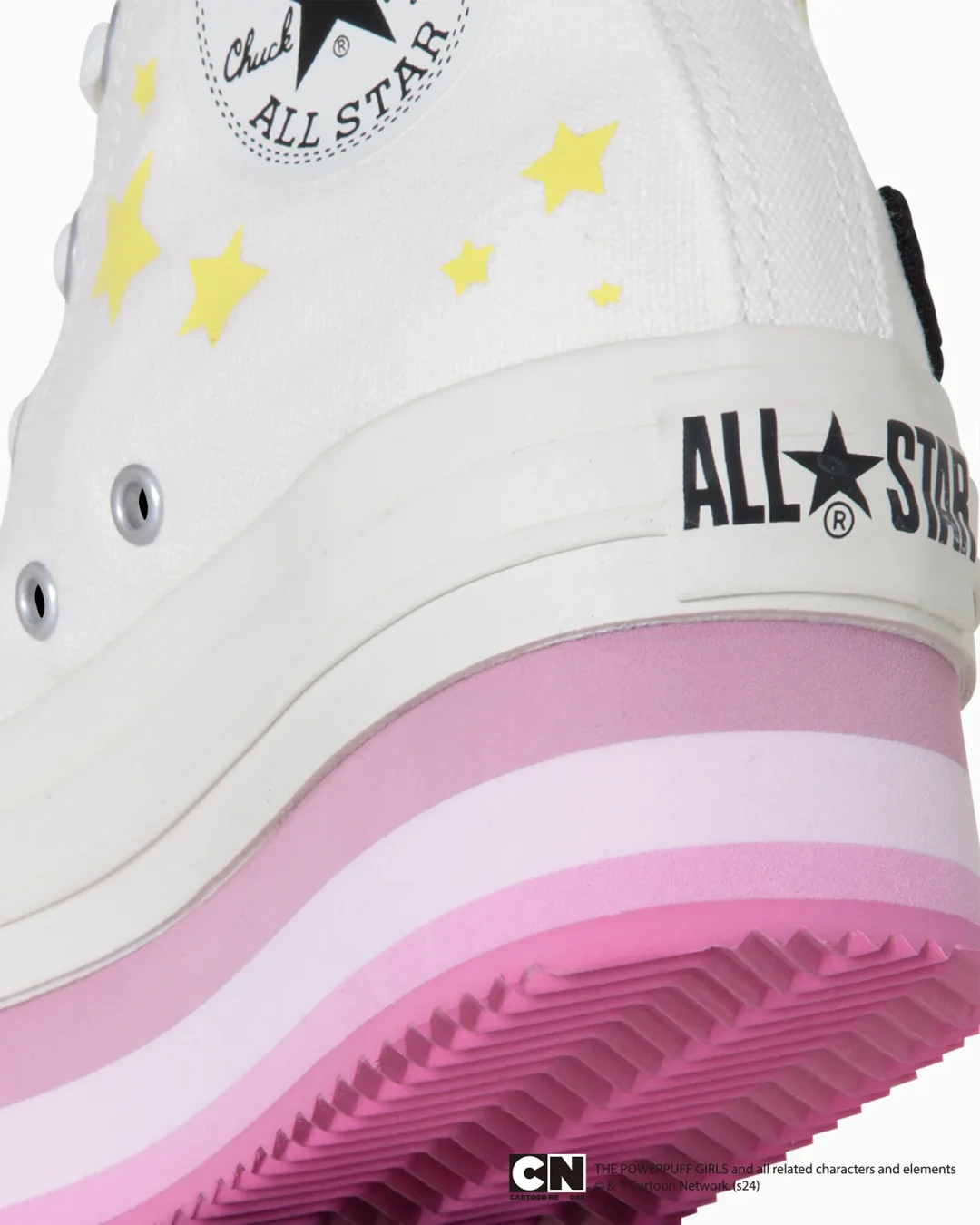 【2024年 8/30 発売】パワーパフ ガールズ × コンバース オールスター チャンキーライン (CONVERSE ALL STAR CHUNKYLINE HI THE POWERPUFF GIRLS)