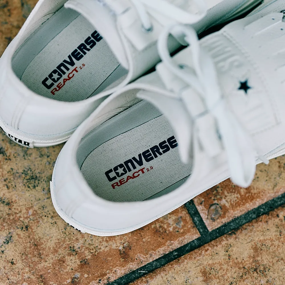 【2024年 8/23 発売】取り外し可能なレザーのキルトパーツを付属 CONVERSE ALL STAR (R) QUILT OX “White” (コンバース オールスター キルト)