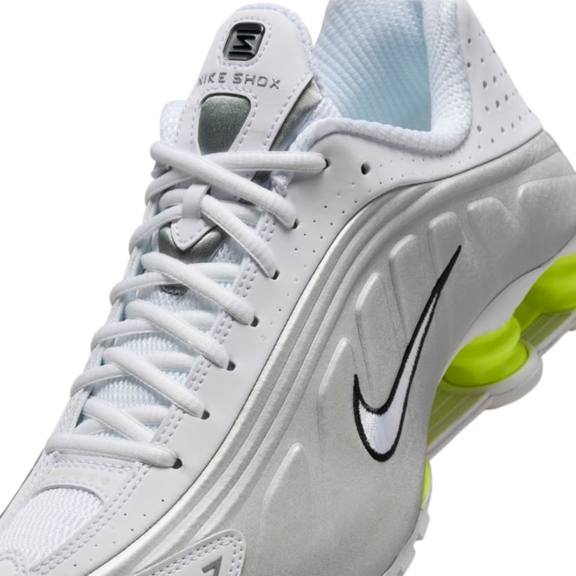 【2024年 発売予定】NIKE SHOX R4 “White/Volt” (ナイキ ショックス “ホワイト/ボルト”) [AR3565-102]