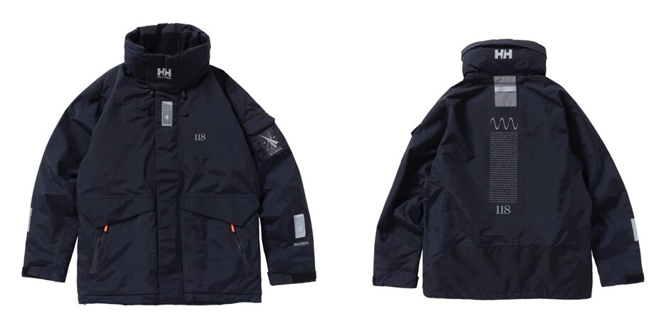 NTTドコモが海上保安庁協力のもと「HELLY HANSEN」とのカプセルコレクション「118」を受注で販売 (ヘリーハンセン)