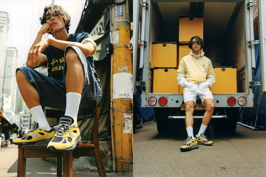 【APAC限定・2024年 8/28 発売】New Balance U991 YK2 “City Exclusive Pack/Yellow/Black” (ニューバランス) [U991YK2]