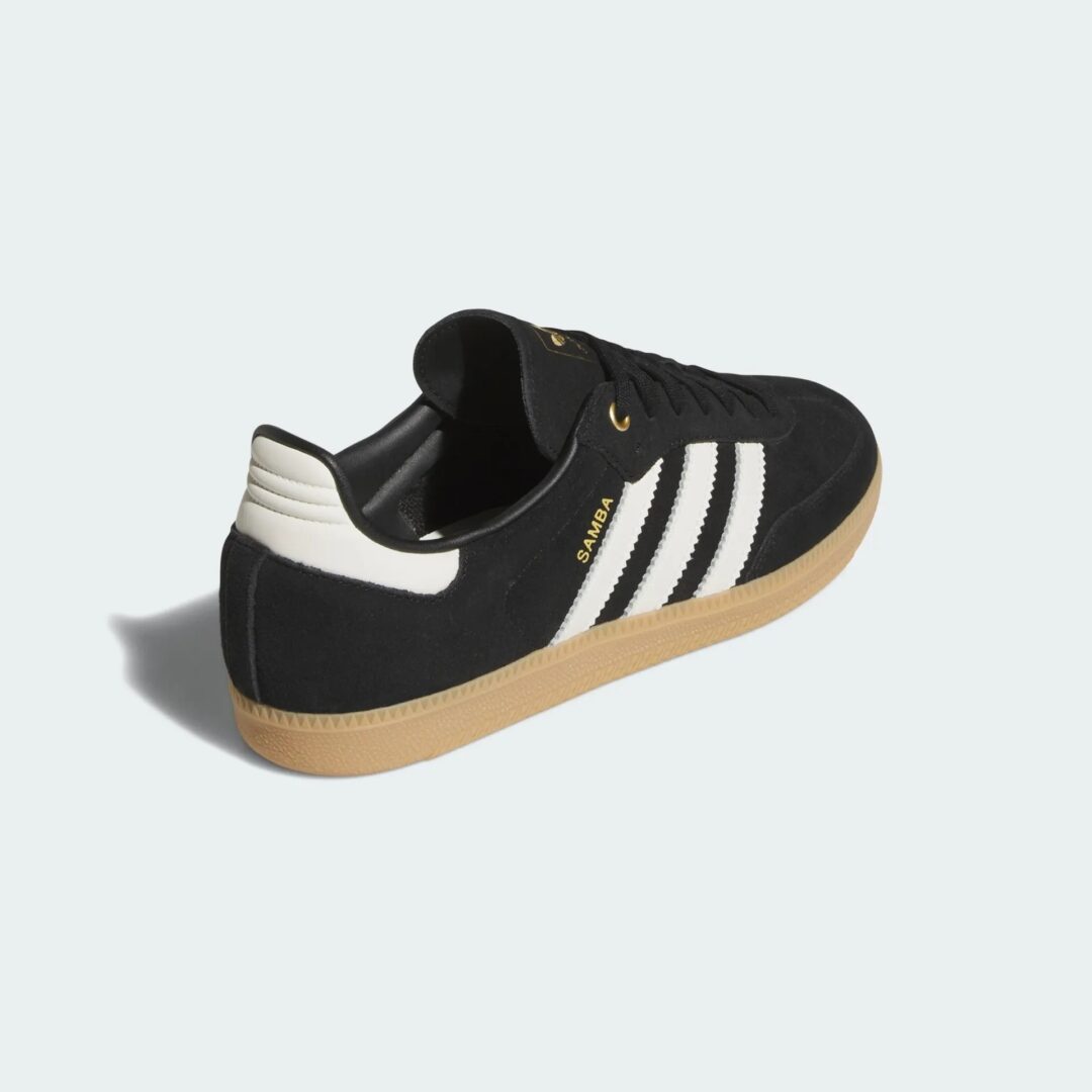 【2024年 発売予定】フットロッカー 50周年 × アディダス オリジナルス サンバ “ブラック/ゴールド” (Foot Locker 50th adidas Originals SAMBA “Black/Gold”) [JH9160]