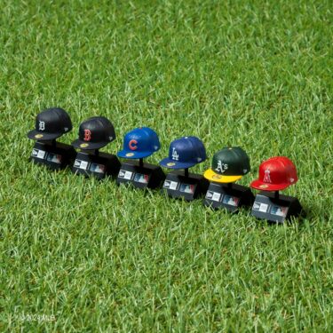 ガシャポン × New Era × MLBの人気6球団をフィーチャーした「59FIFTY MLB On-Field Cap Miniature Figure Collection」2024年 8/8から順次発売予定 (ニューエラ)