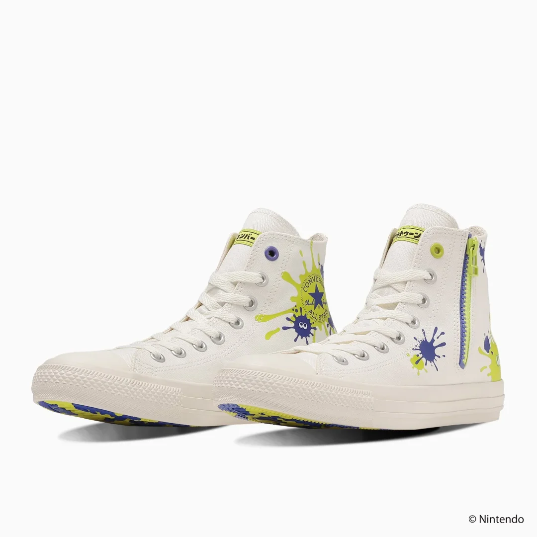 【2024年 8/23 発売】スプラトゥーン3 × CONVERSE ALL STAR 3モデル (コンバース オールスター Splatoon3)