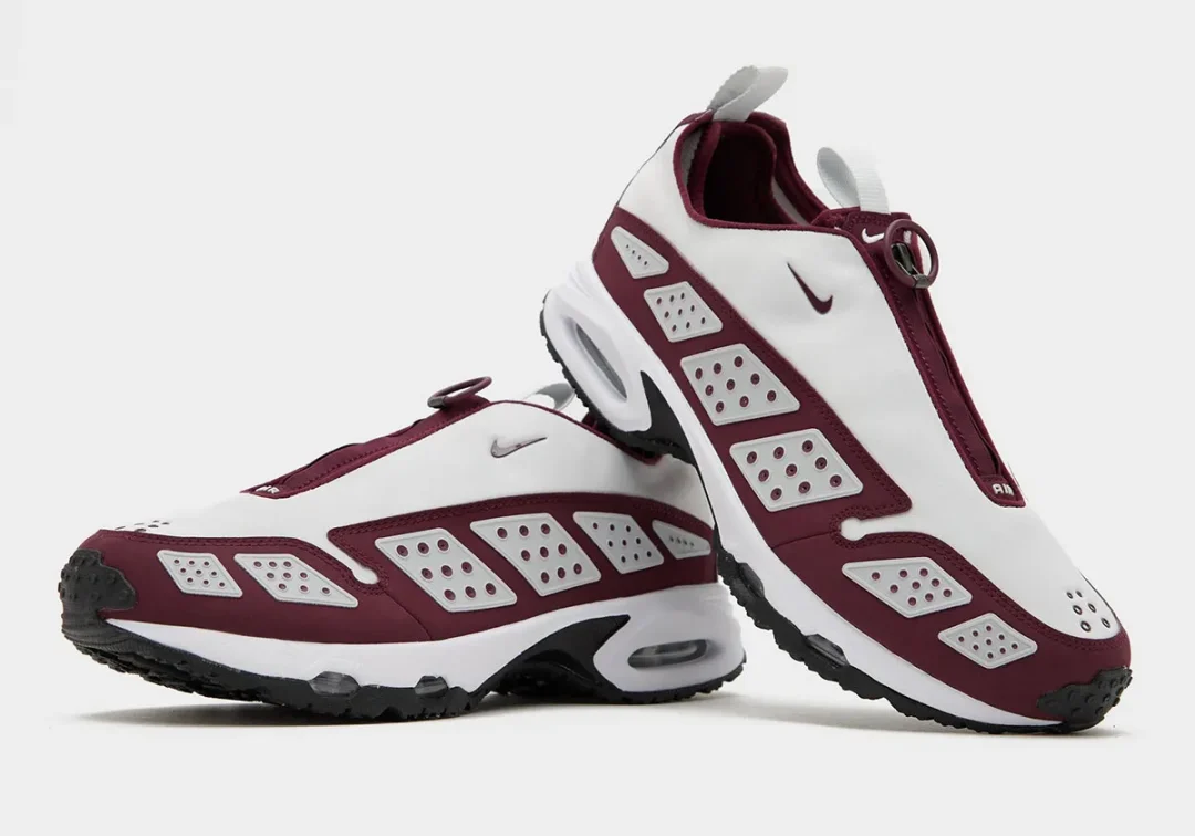 2024 10 16 NIKE AIR SNDR MAX AIR SUNDER MAX White Burgundy FZ2068 002 Fullress