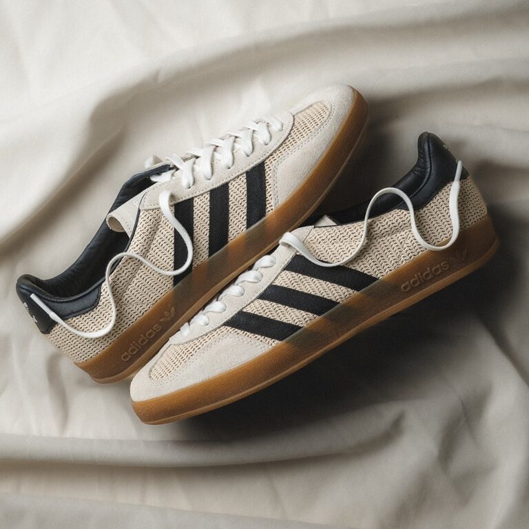 2024年 8/2 発売】adidas Originals GAZELLE INDOOR “Alumina/Core Black/Gum” (アディダス  オリジナルス ガゼル インドア “アルミナ/コアブラック/ガム”) [IH4769] | Fullress