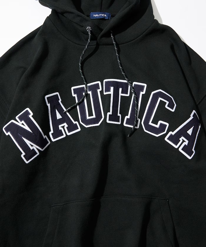 【新色を追加】NAUTICA “Arch Logo Sweat Hoodie” (ノーティカ “アーチロゴ スウェットフーディ”)