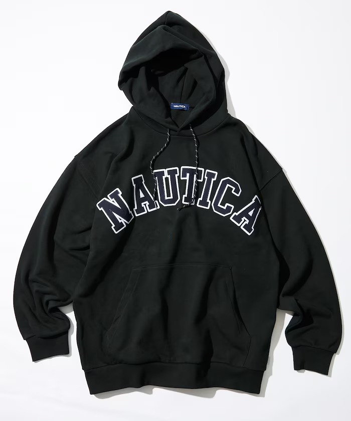 【新色を追加】NAUTICA “Arch Logo Sweat Hoodie” (ノーティカ “アーチロゴ スウェットフーディ”)