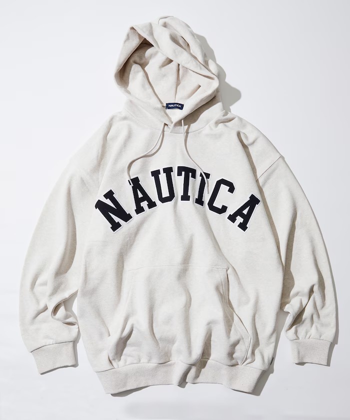 【新色を追加】NAUTICA “Arch Logo Sweat Hoodie” (ノーティカ “アーチロゴ スウェットフーディ”)