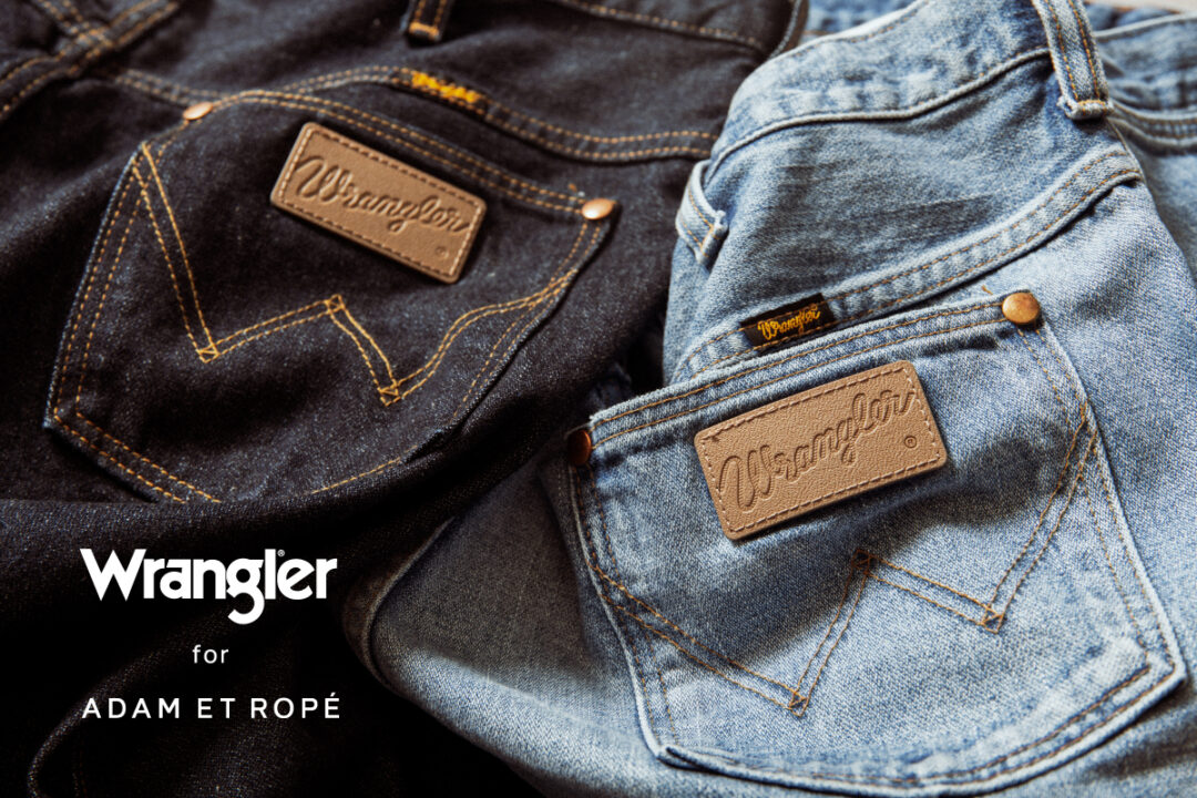 Wrangler × ADAM ET ROPÉ のために特別に制作した別注フレアデニムが2024年 8/10 発売 (ラングラー アダム エ ロペ)