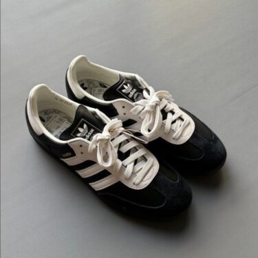 【2024年 8/16 発売】生誕75周年を祝した adidas Originals SAMBA “75th/Core Black/White” (アディダス オリジナルス サンバ “ブラック/ホワイト”) [JP5282]