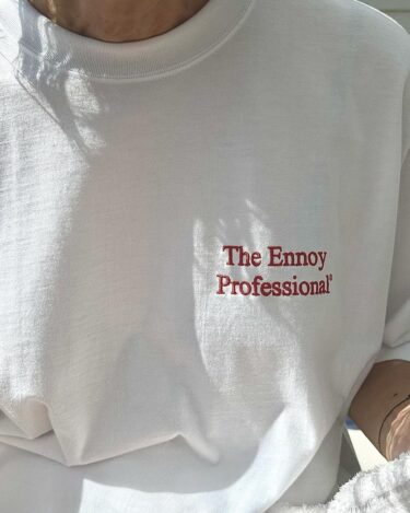 ENNOY “PROFESSIONAL LOGO T-SHIRT LED LOGO”が2024年 8月 発売予定 (エンノイ ショートスリーブ TEE)