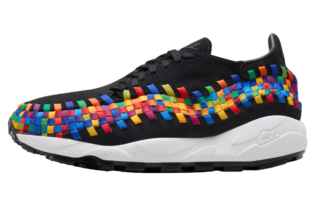 【2024年 10月 発売】NIKE AIR FOOTSCAPE WOVEN “Rainbow/Black” (ナイキ エア フットスケープ ウーブン “レインボー/ブラック”) [FB1959-002]