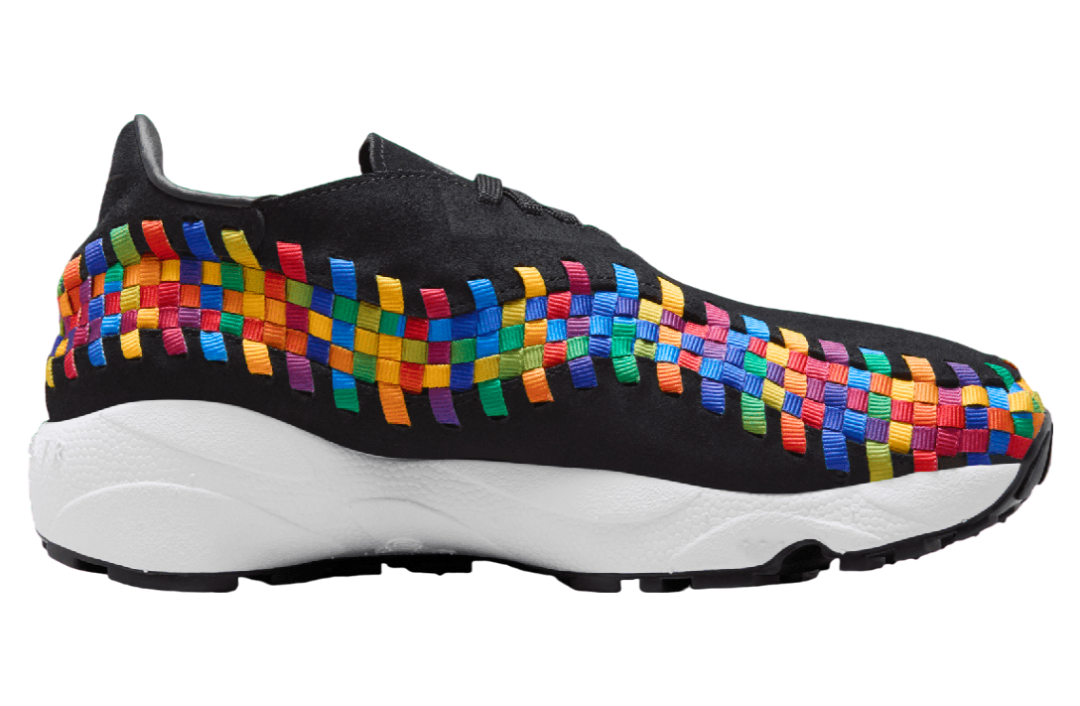 【2024年 10月 発売】NIKE AIR FOOTSCAPE WOVEN “Rainbow/Black” (ナイキ エア フットスケープ ウーブン “レインボー/ブラック”) [FB1959-002]