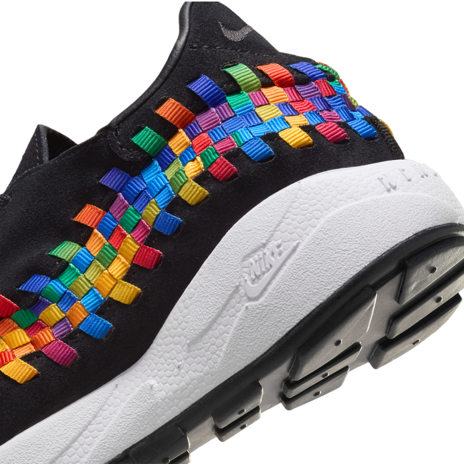 【2024年 10月 発売】NIKE AIR FOOTSCAPE WOVEN “Rainbow/Black” (ナイキ エア フットスケープ ウーブン “レインボー/ブラック”) [FB1959-002]