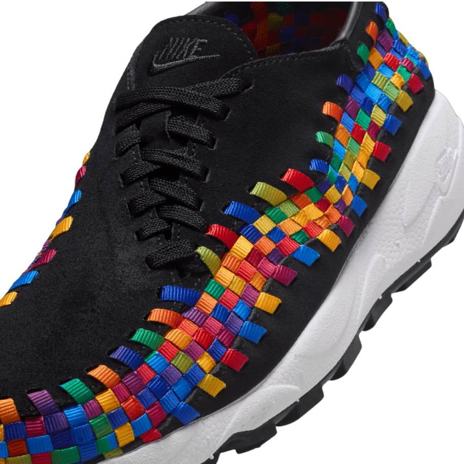 【2024年 10月 発売】NIKE AIR FOOTSCAPE WOVEN “Rainbow/Black” (ナイキ エア フットスケープ ウーブン “レインボー/ブラック”) [FB1959-002]