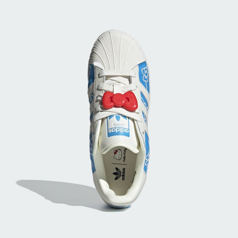 【2024年 8/1 発売】HELLO KITTY x adidas Originals SUPERSTAR XLG “Blue/White/Red” (ハローキティ キティちゃん アディダス オリジナルス スーパースター “ブルーバースト/オフホワイト/レッド”) [IG4477]