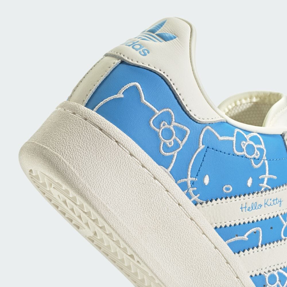 【2024年 8/1 発売】HELLO KITTY x adidas Originals SUPERSTAR XLG “Blue/White/Red” (ハローキティ キティちゃん アディダス オリジナルス スーパースター “ブルーバースト/オフホワイト/レッド”) [IG4477]