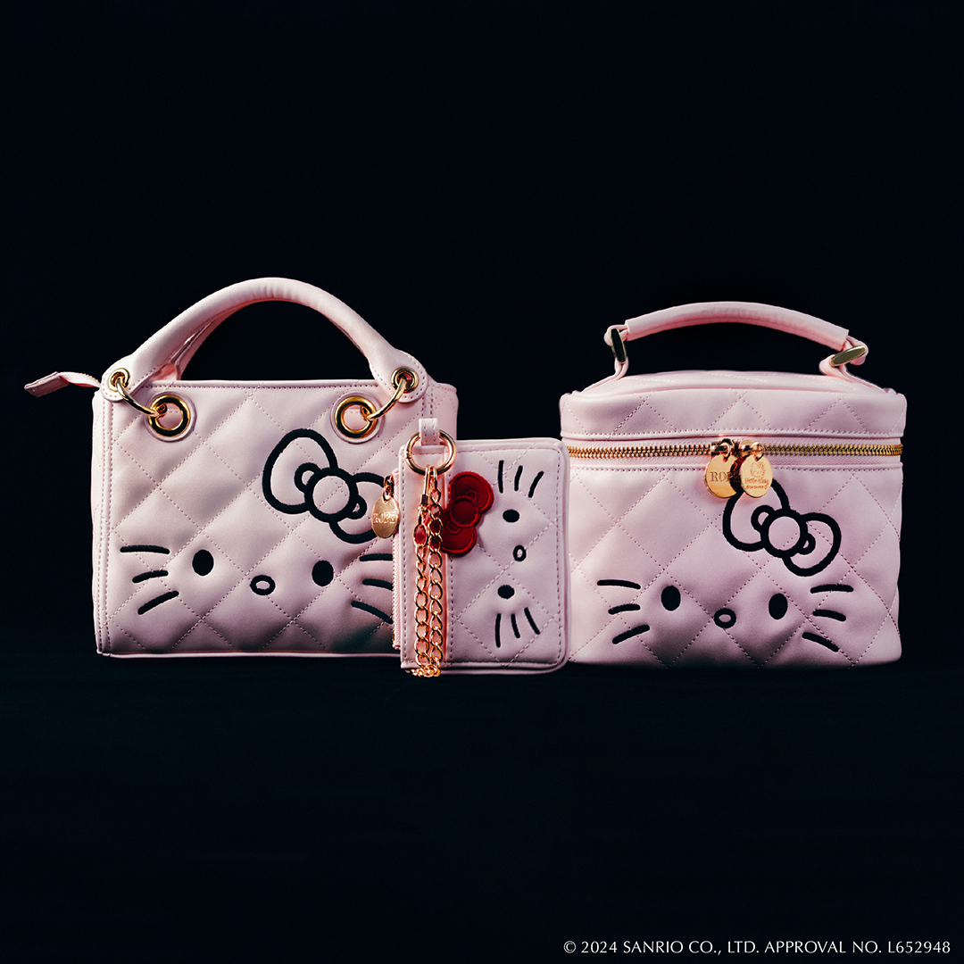 「ROPÉ × HELLO KITTY 50TH ANNIVERSARY」ハローキティ50周年を記念したコラボが2024年 8/7 & 8/14 発売 (ロペ)