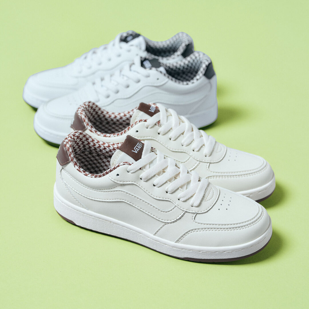 My Favorite BRAVO！履いてブラボー！白レザーベースで万能なVANSコートシューズ「VANS BRAVO」に日本限定新色追加！